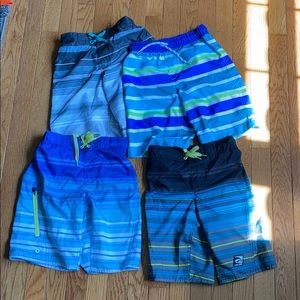 Boys size 8 swim trunk bundle
